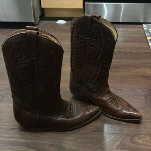 Sancho brown cowboy boots